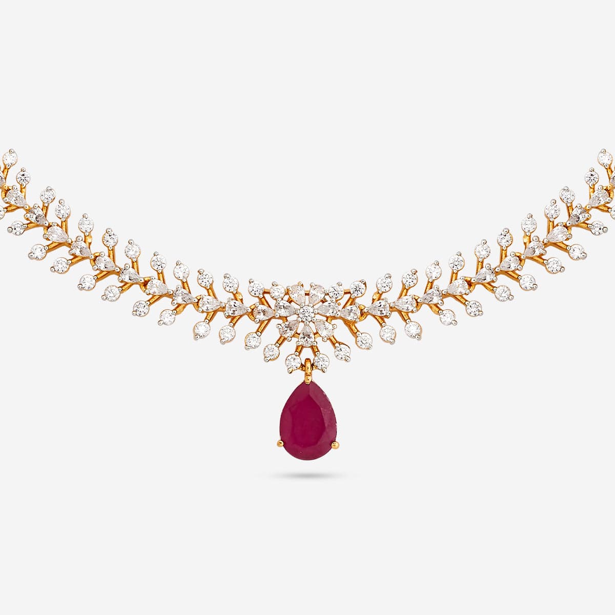 Zircon Necklace Zircon Necklace 190822