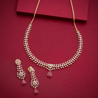 Zircon Necklace Zircon Necklace 190822