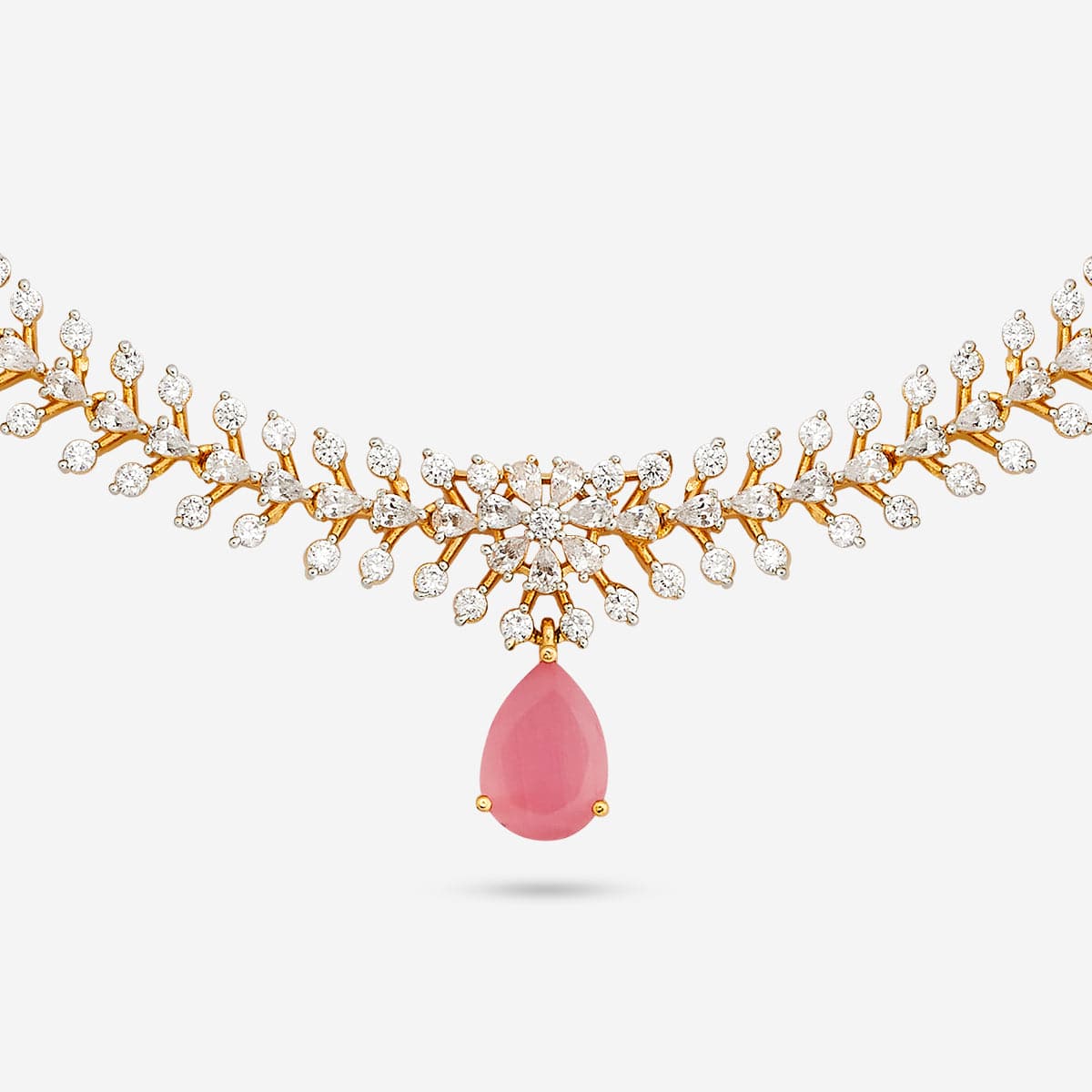 Zircon Necklace Zircon Necklace 190822