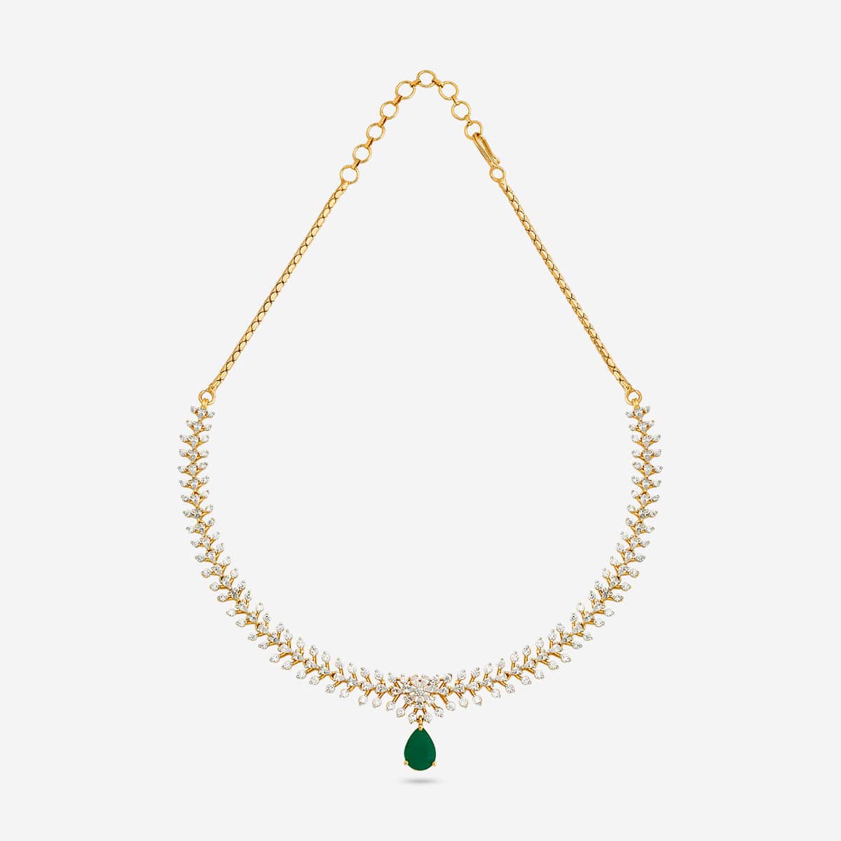 Zircon Necklace Zircon Necklace 190822