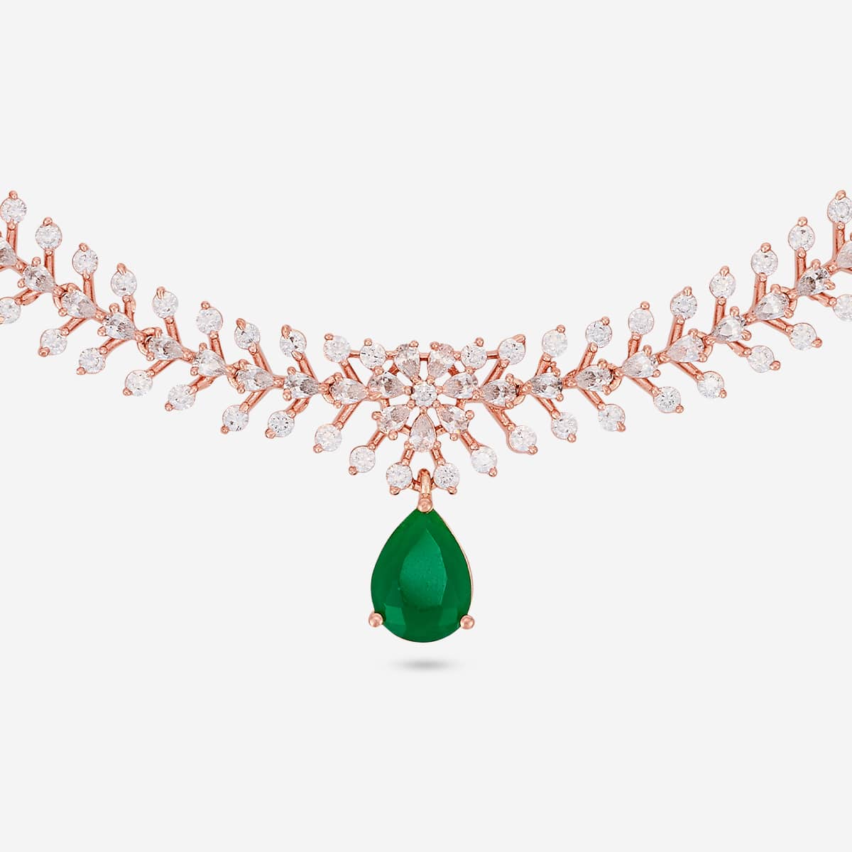 Zircon Necklace Zircon Necklace 190822