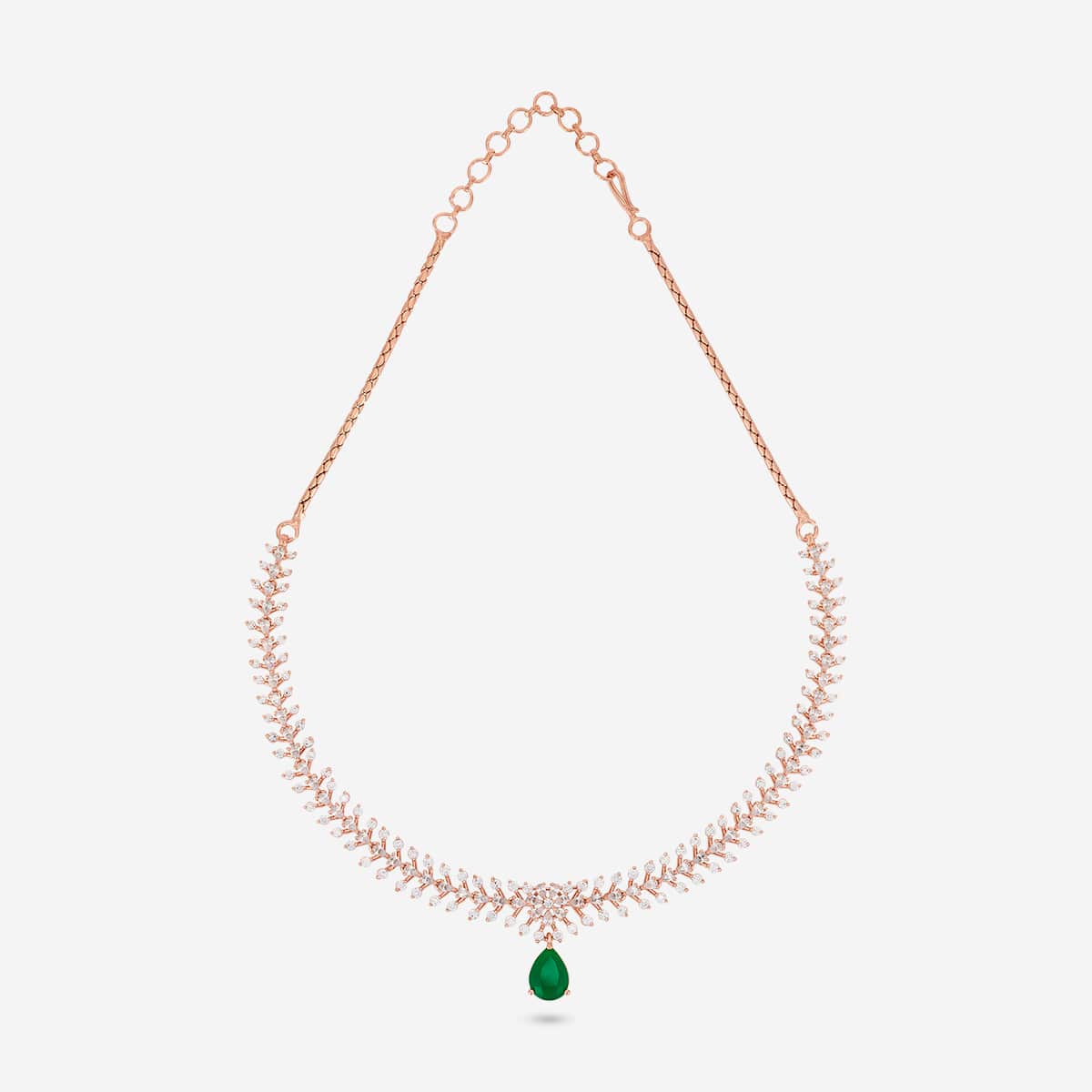 Zircon Necklace Zircon Necklace 190822