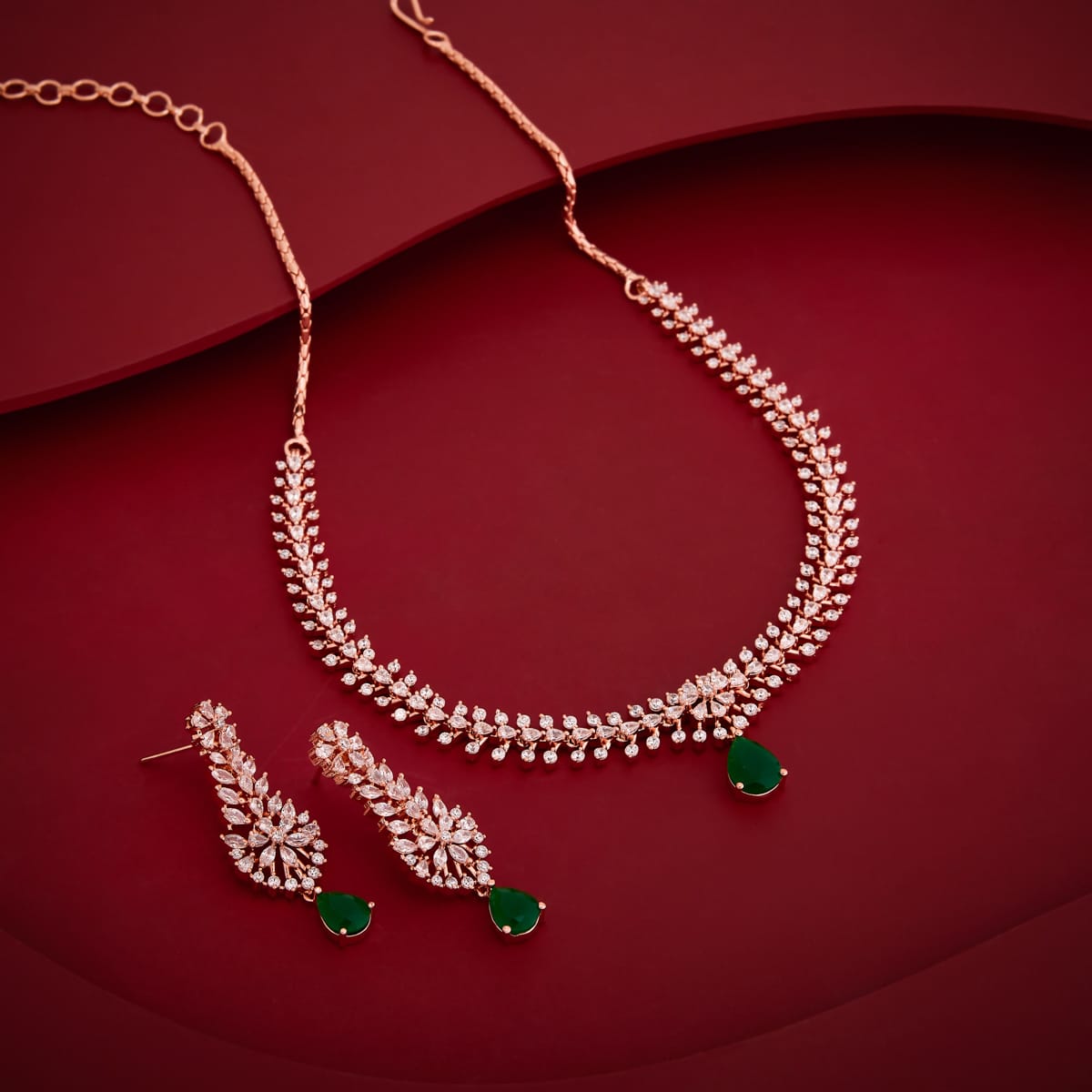 Zircon Necklace Zircon Necklace 190822