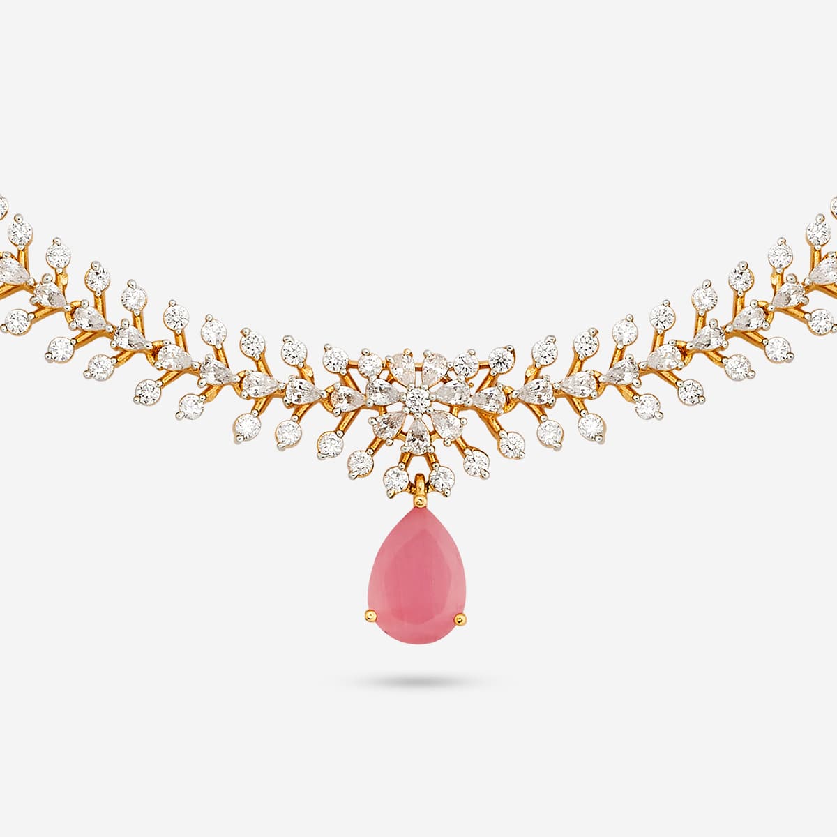 Zircon Necklace Zircon Necklace 190822