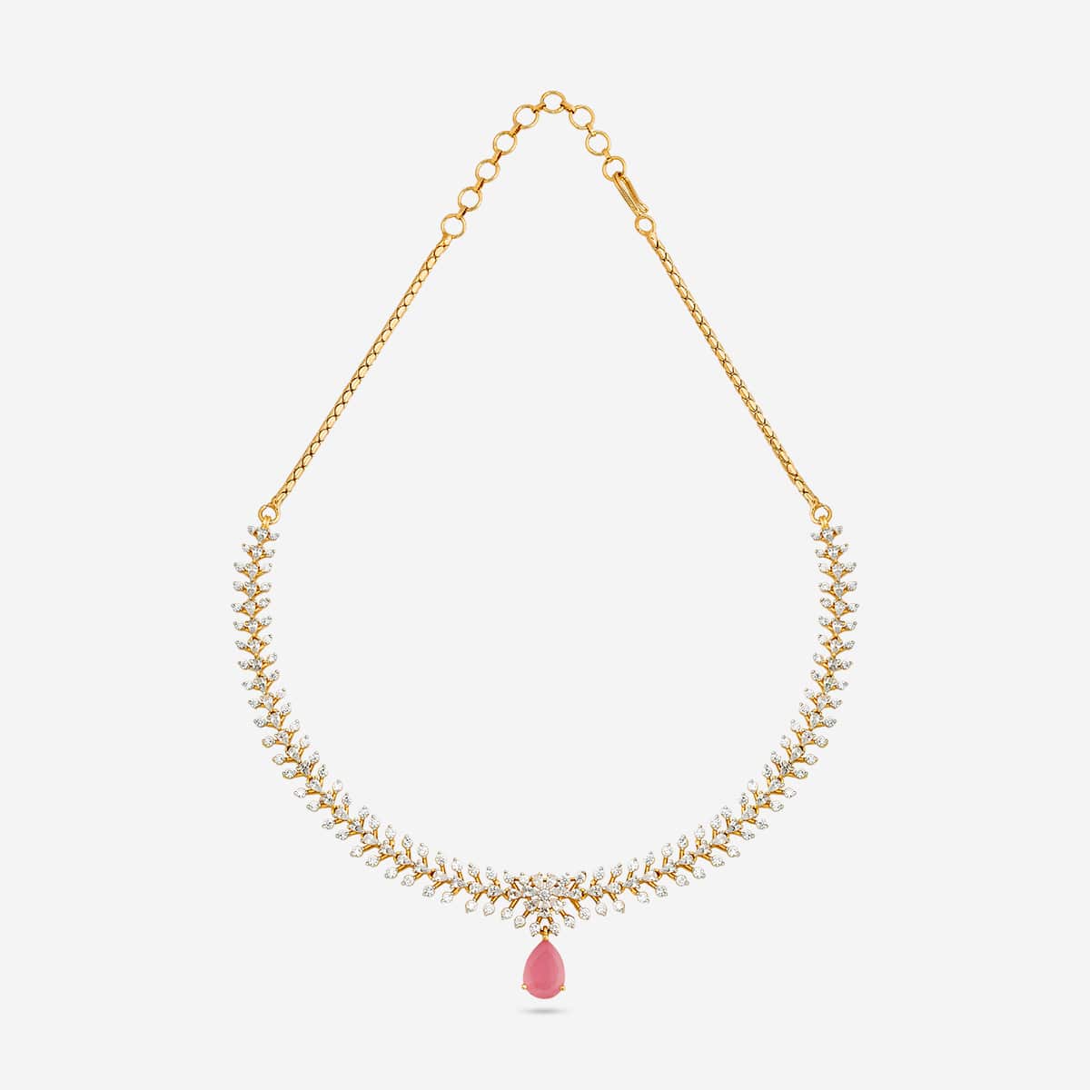 Zircon Necklace Zircon Necklace 190822