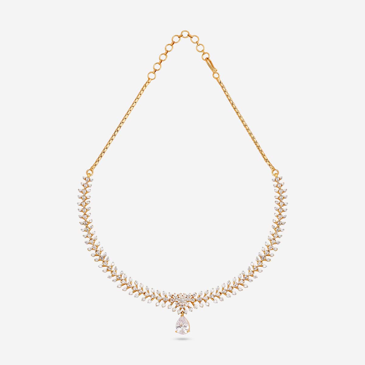 Zircon Necklace Zircon Necklace 190822