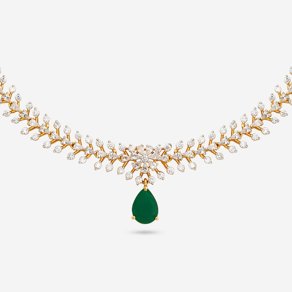 Zircon Necklace Zircon Necklace 190822