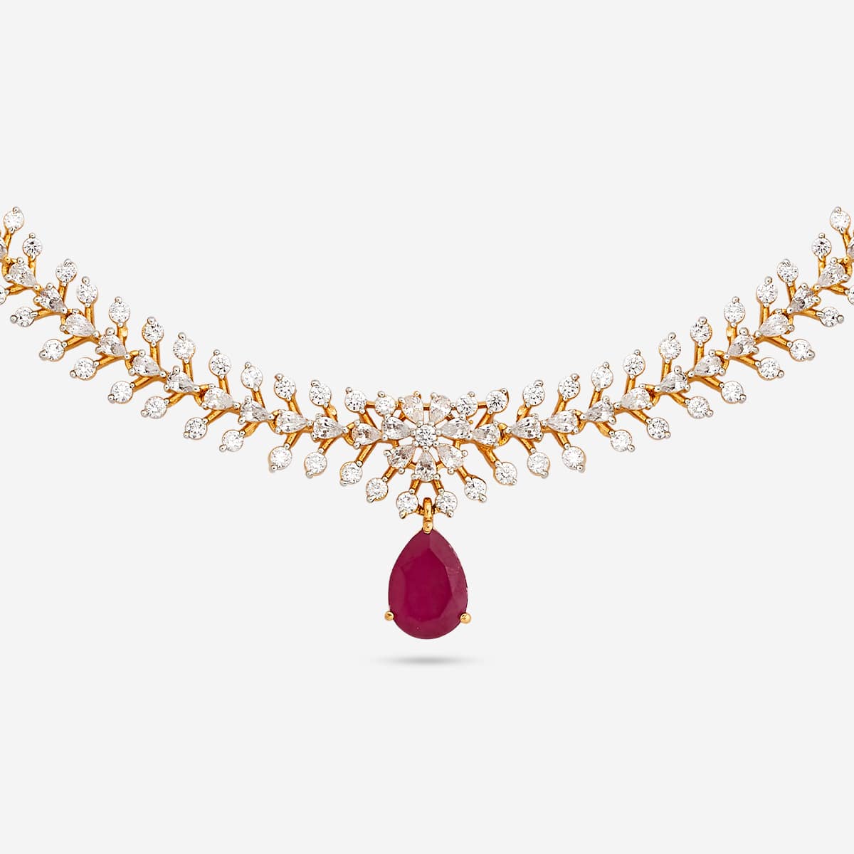 Zircon Necklace Zircon Necklace 190822