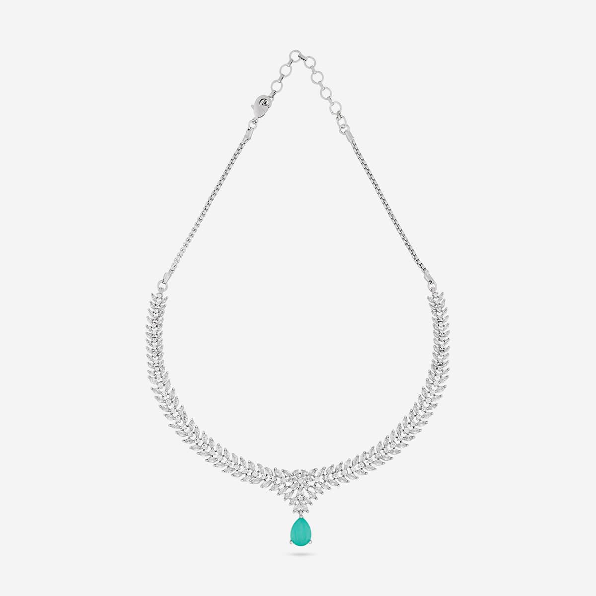 Zircon Necklace Zircon Necklace 190823