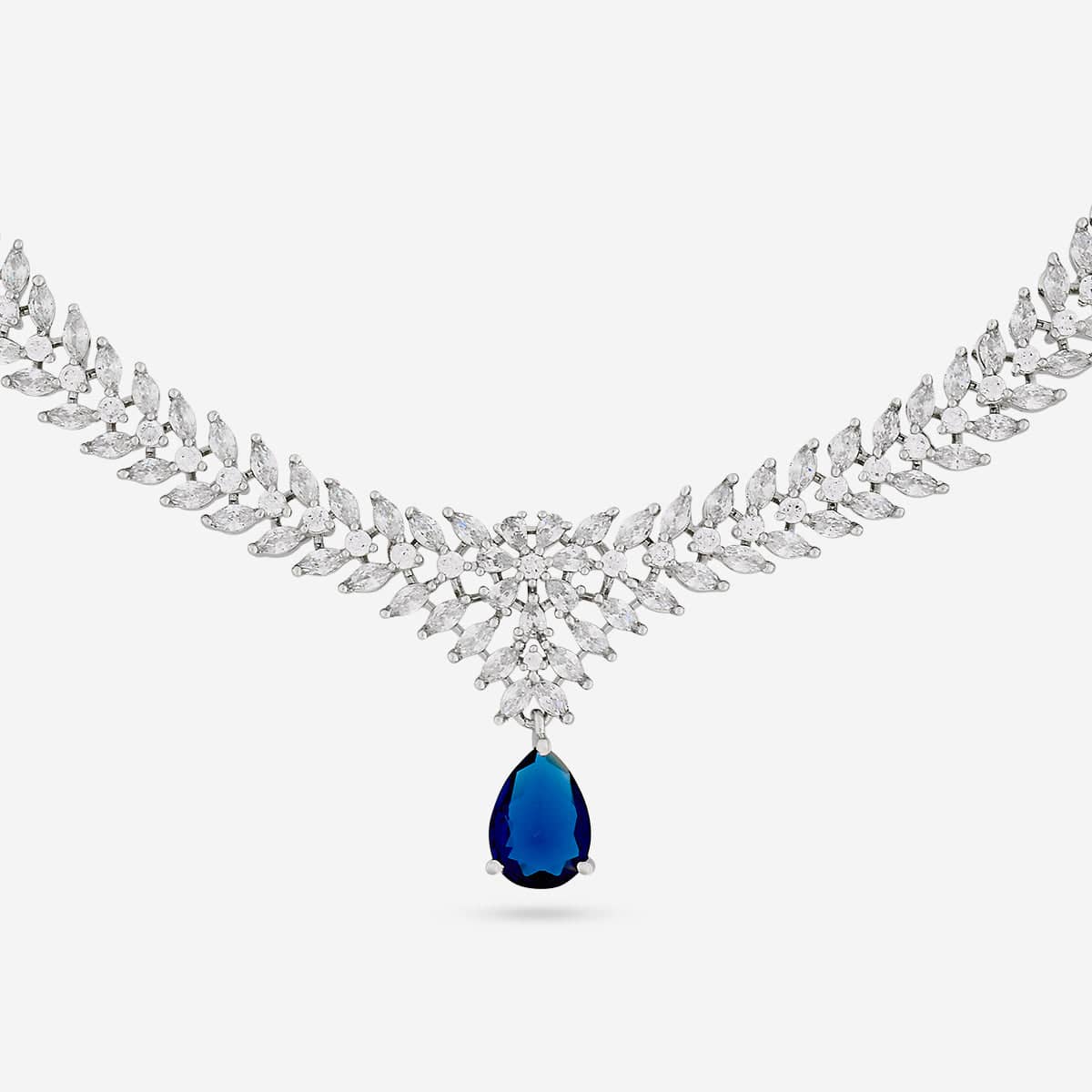 Zircon Necklace Zircon Necklace 190823
