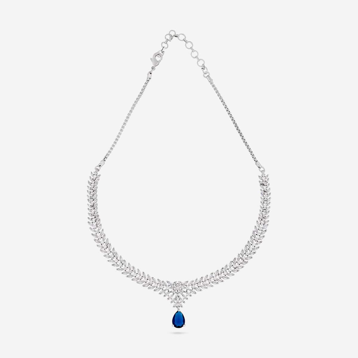 Zircon Necklace Zircon Necklace 190823