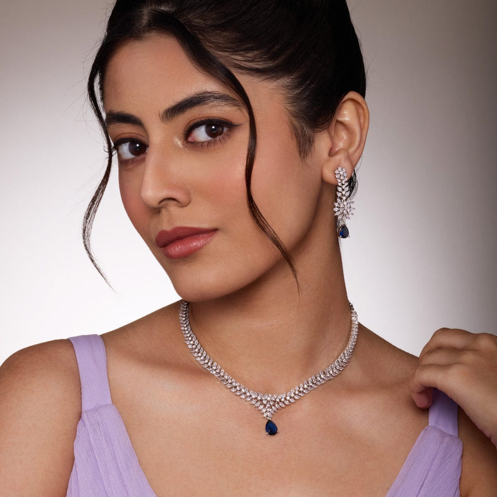 Zircon Necklace Zircon Necklace 190823