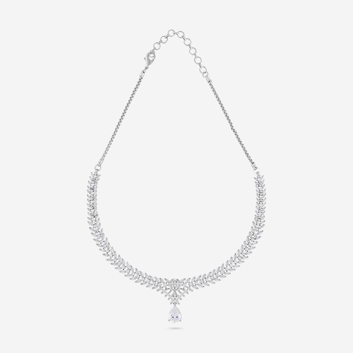 Zircon Necklace Zircon Necklace 190823