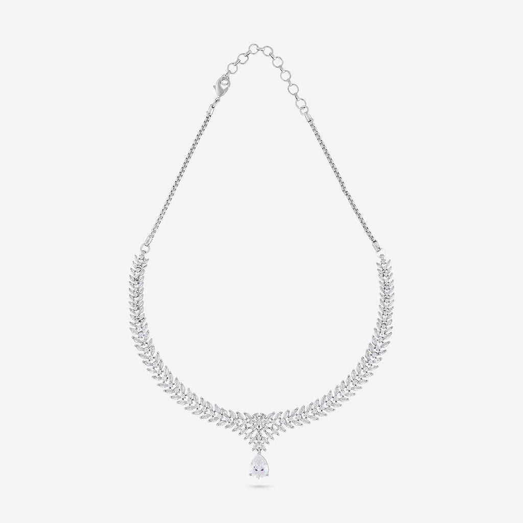 Zircon Necklace Zircon Necklace 190823