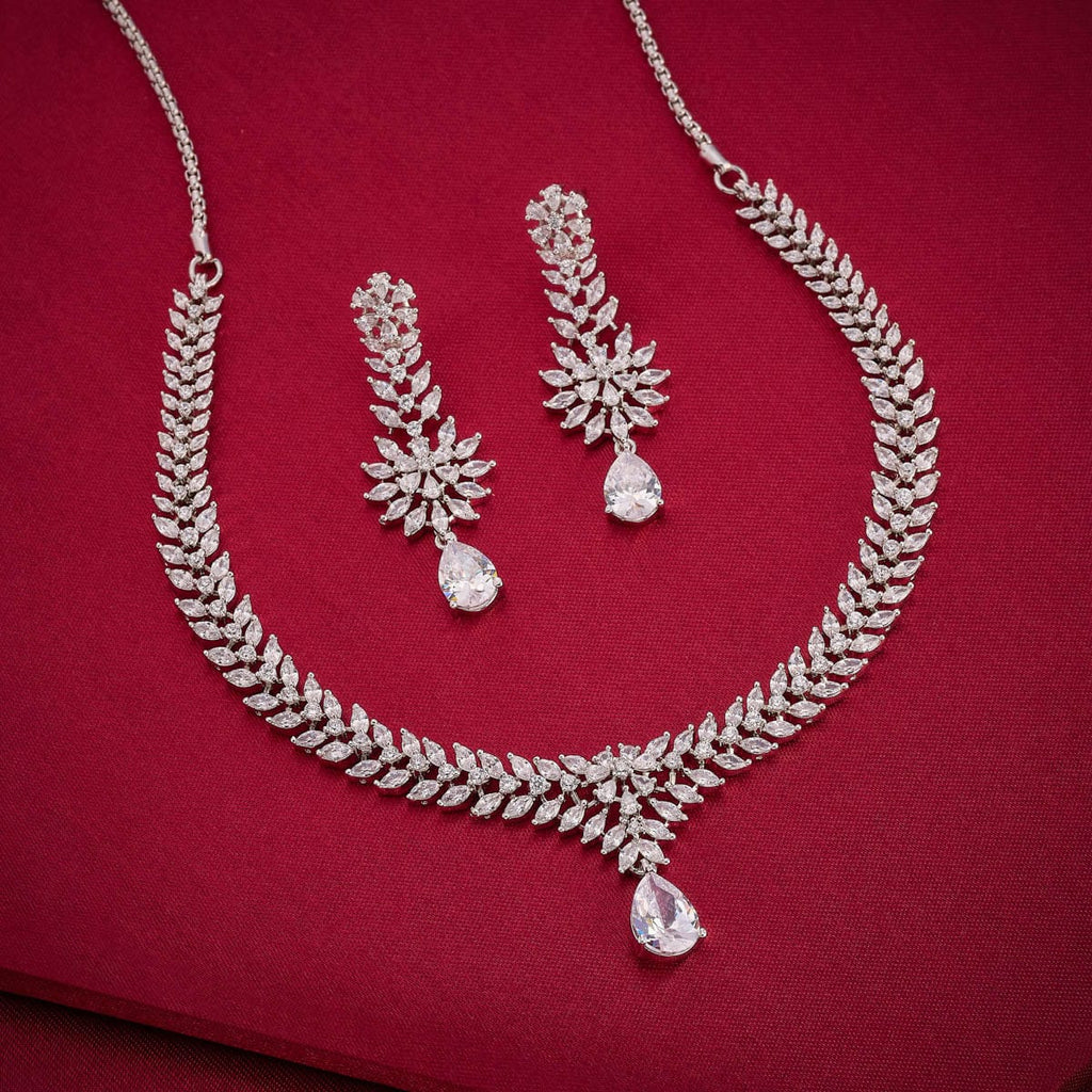 Zircon Necklace Zircon Necklace 190823