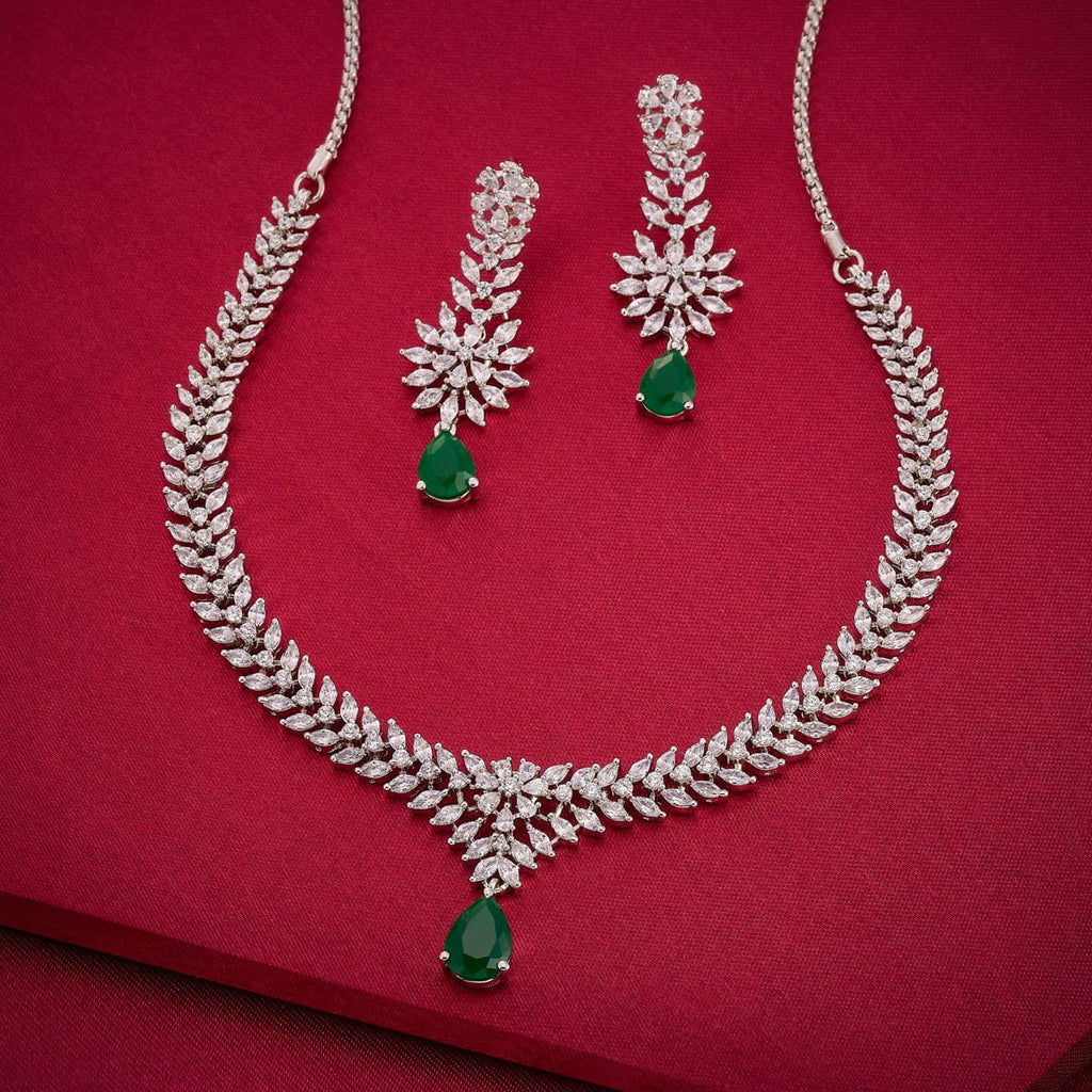 Zircon Necklace Zircon Necklace 190823