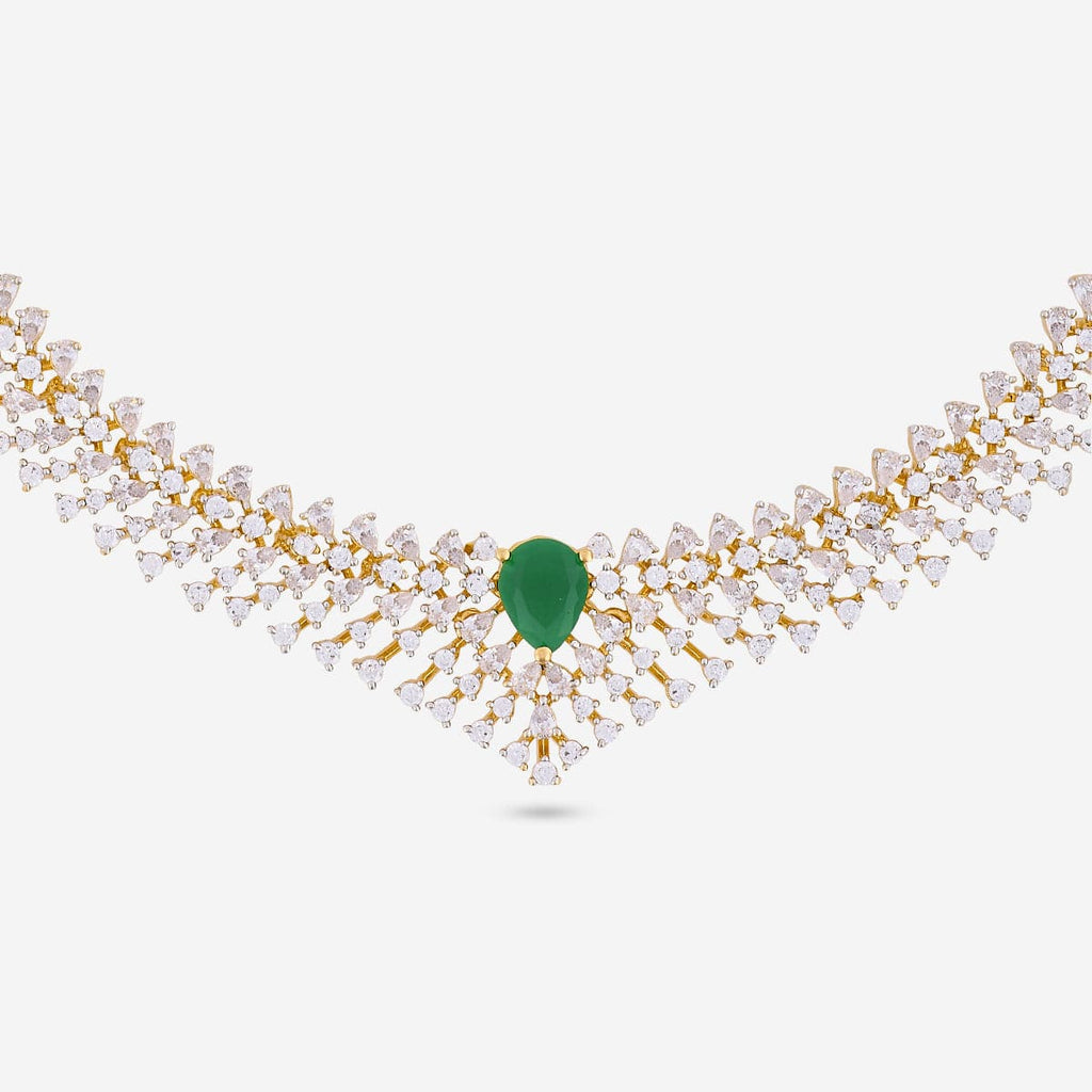 Zircon Necklace Zircon Necklace 190824