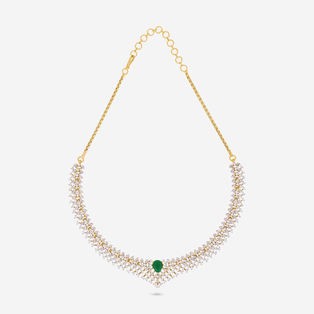 Zircon Necklace Zircon Necklace 190824