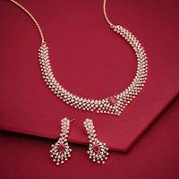 Zircon Necklace Zircon Necklace 190824