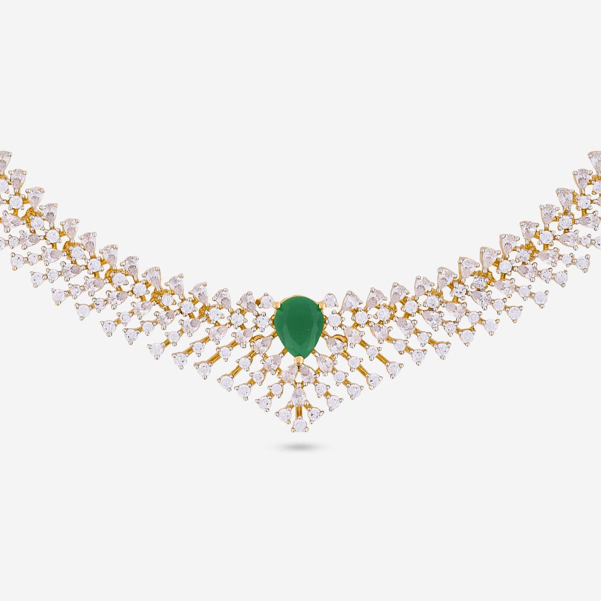 Zircon Necklace Zircon Necklace 190824