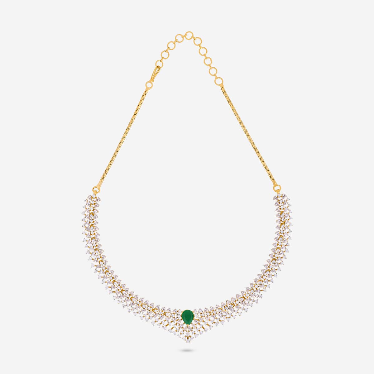 Zircon Necklace Zircon Necklace 190824