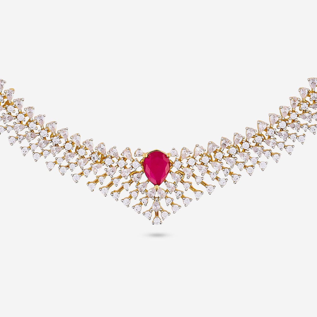 Zircon Necklace Zircon Necklace 190824