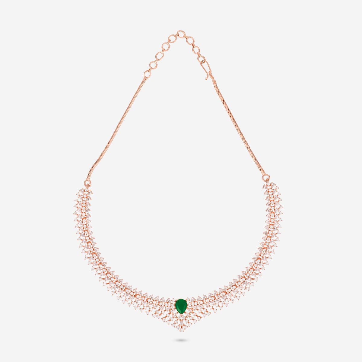 Zircon Necklace Zircon Necklace 190824