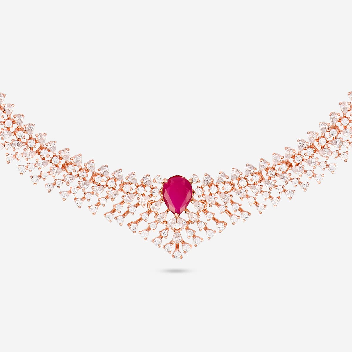 Zircon Necklace Zircon Necklace 190824