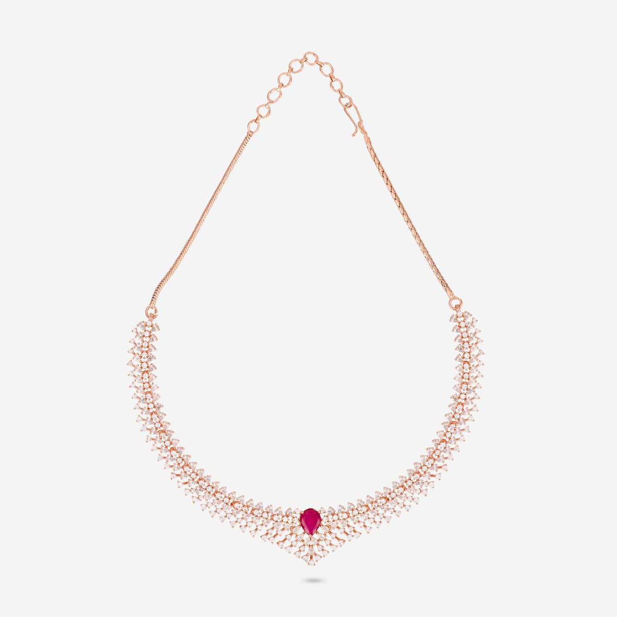 Zircon Necklace Zircon Necklace 190824