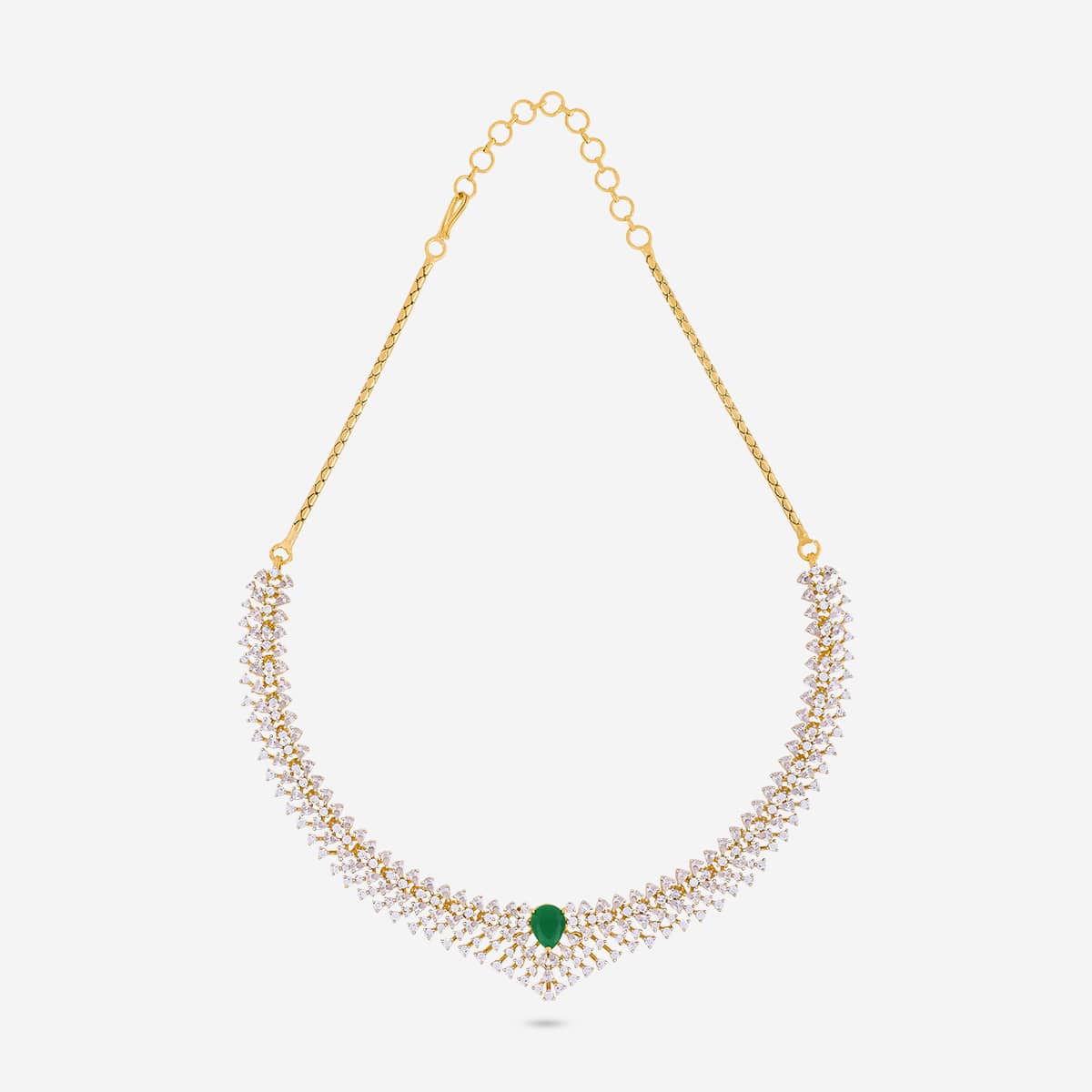 Zircon Necklace Zircon Necklace 190824