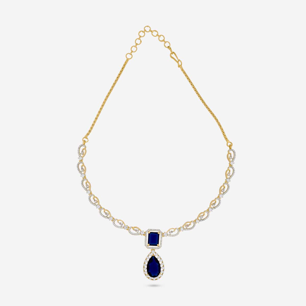 Zircon Necklace Zircon Necklace 190825