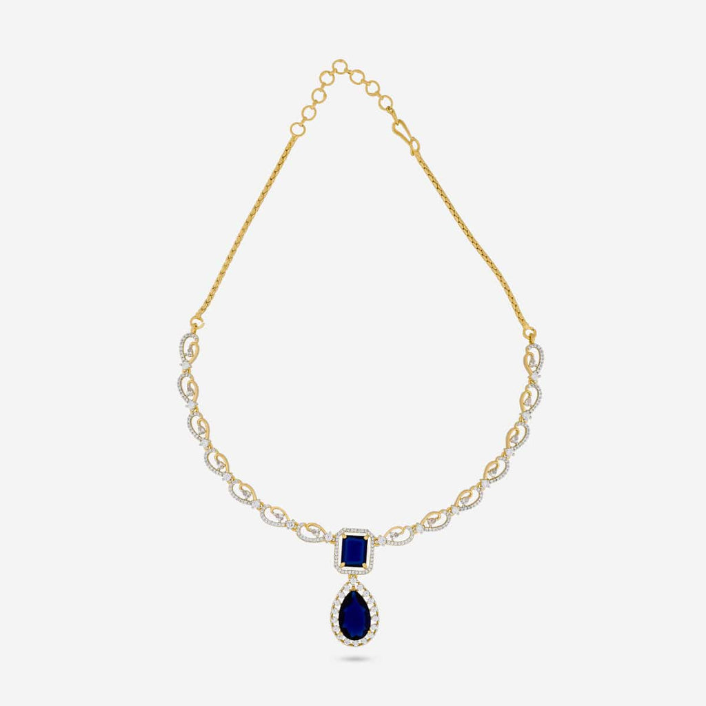 Zircon Necklace Zircon Necklace 190825