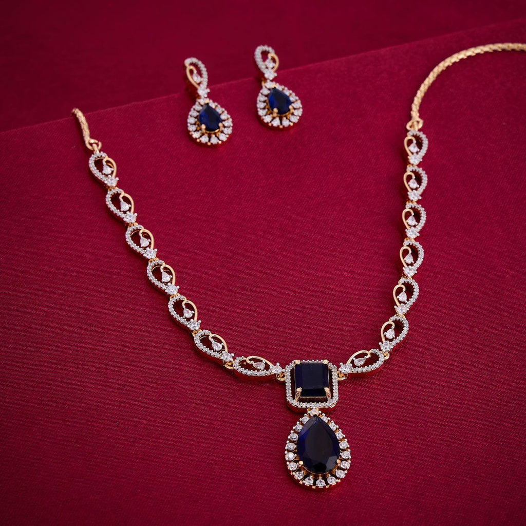 Zircon Necklace Zircon Necklace 190825