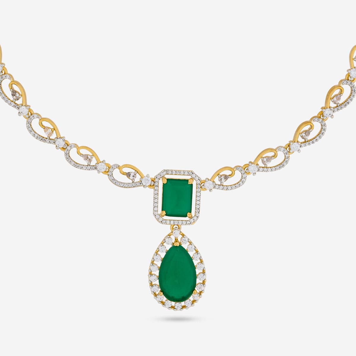 Zircon Necklace Zircon Necklace 190825