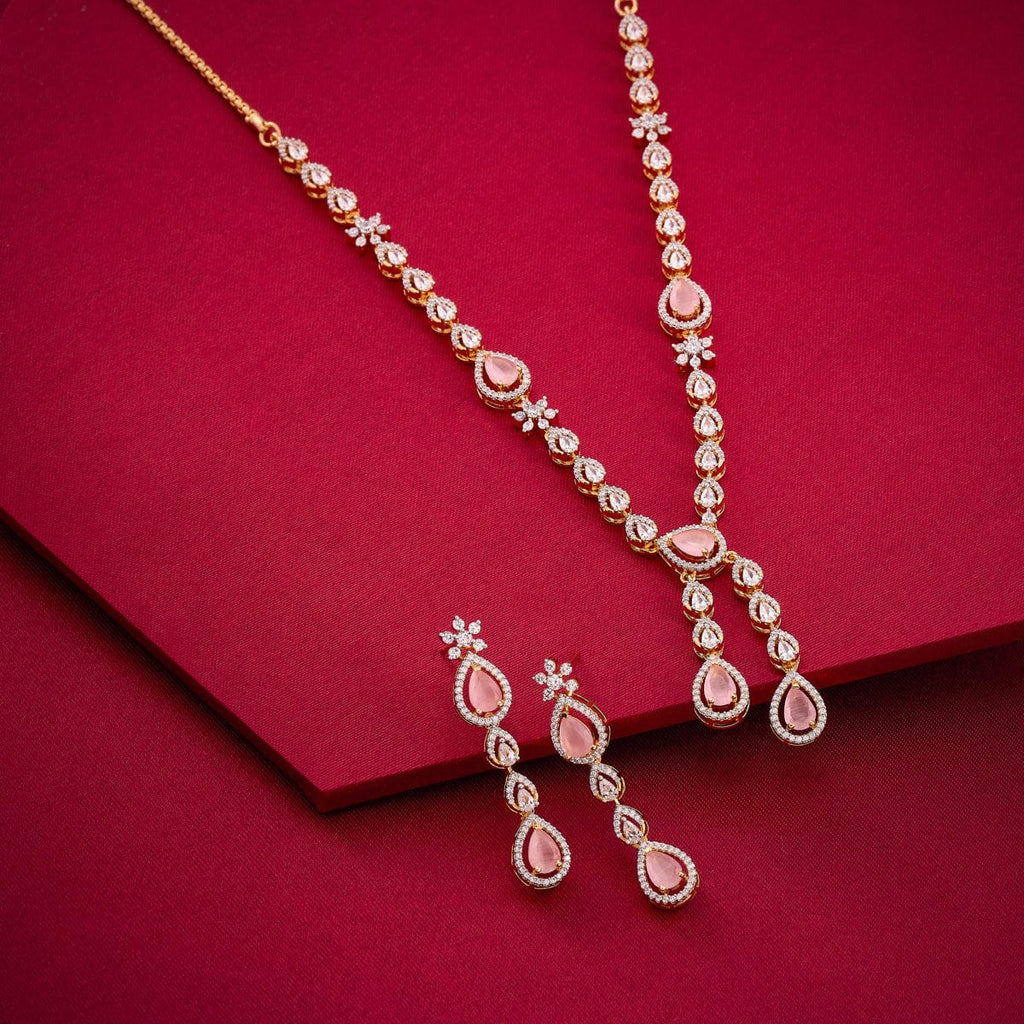 Zircon Necklace Zircon Necklace 190826