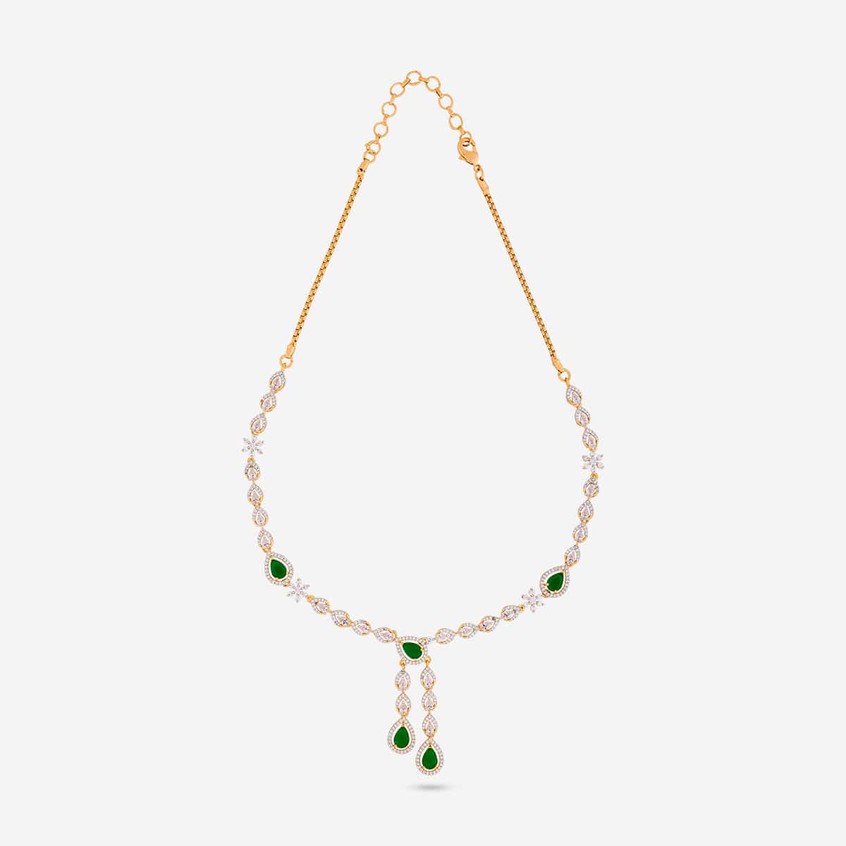 Zircon Necklace Zircon Necklace 190826