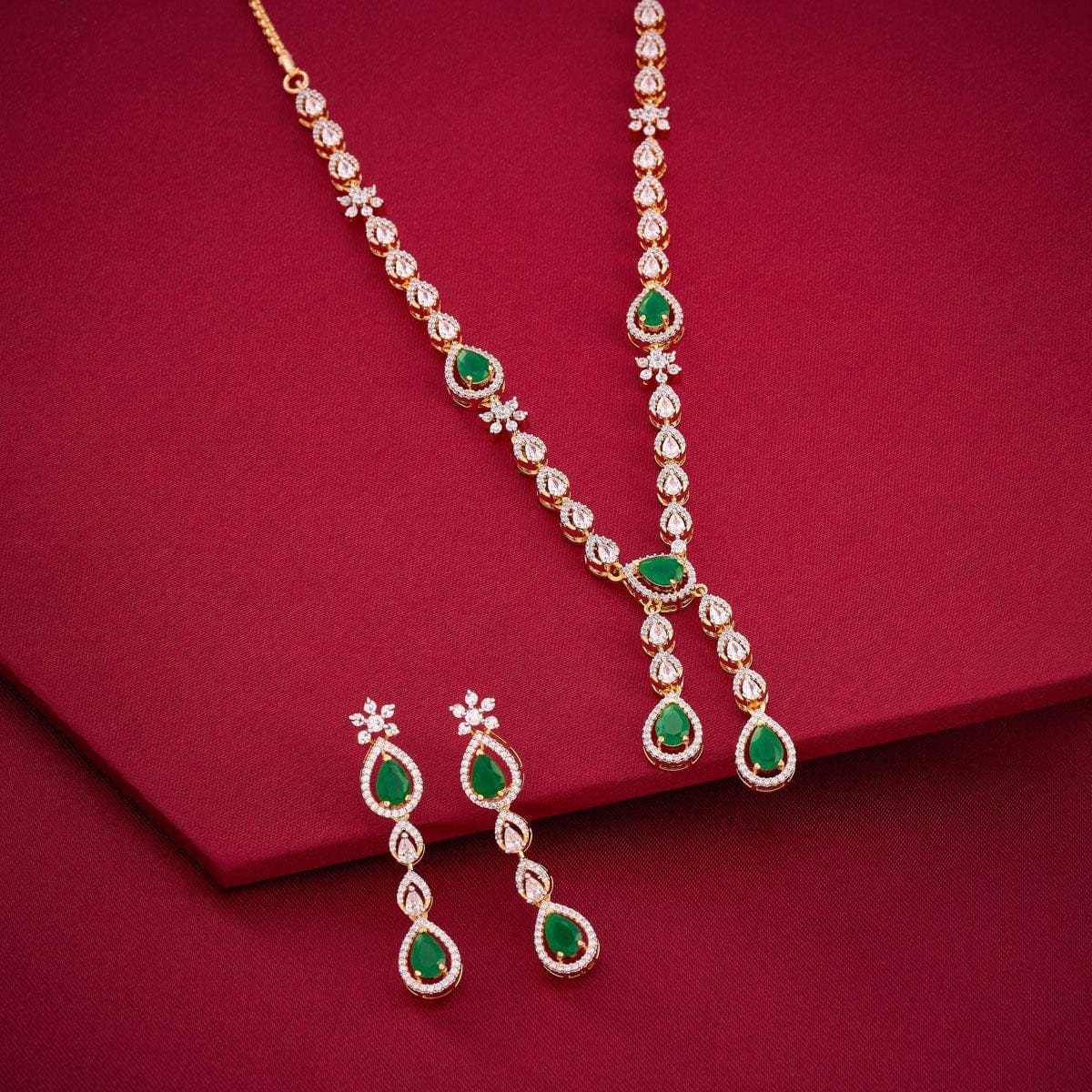 Zircon Necklace Zircon Necklace 190826