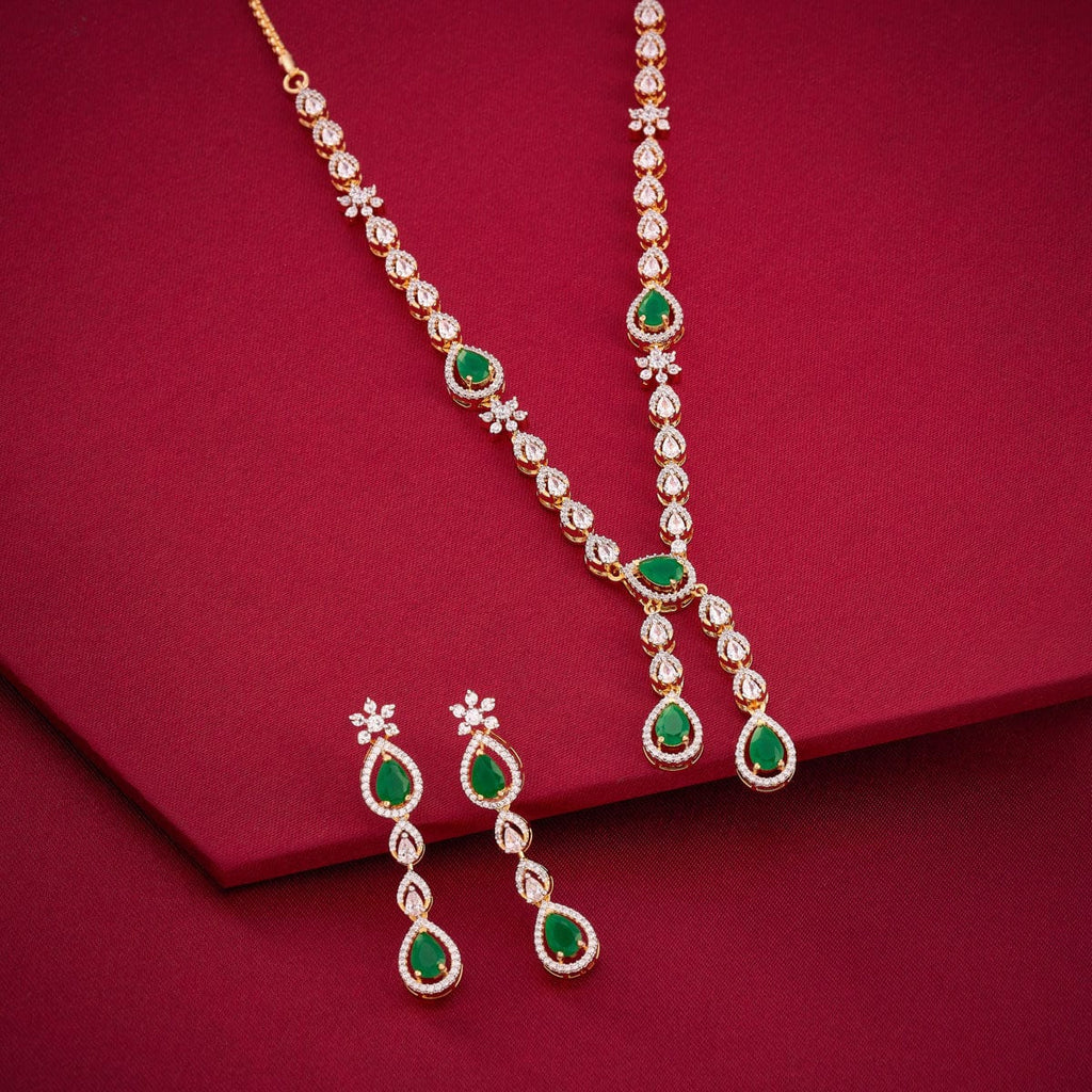 Zircon Necklace Zircon Necklace 190826