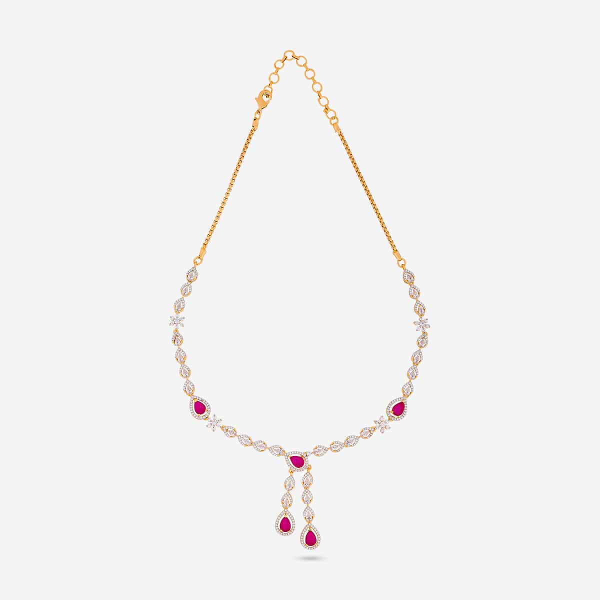 Zircon Necklace Zircon Necklace 190826