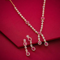 Zircon Necklace Zircon Necklace 190826