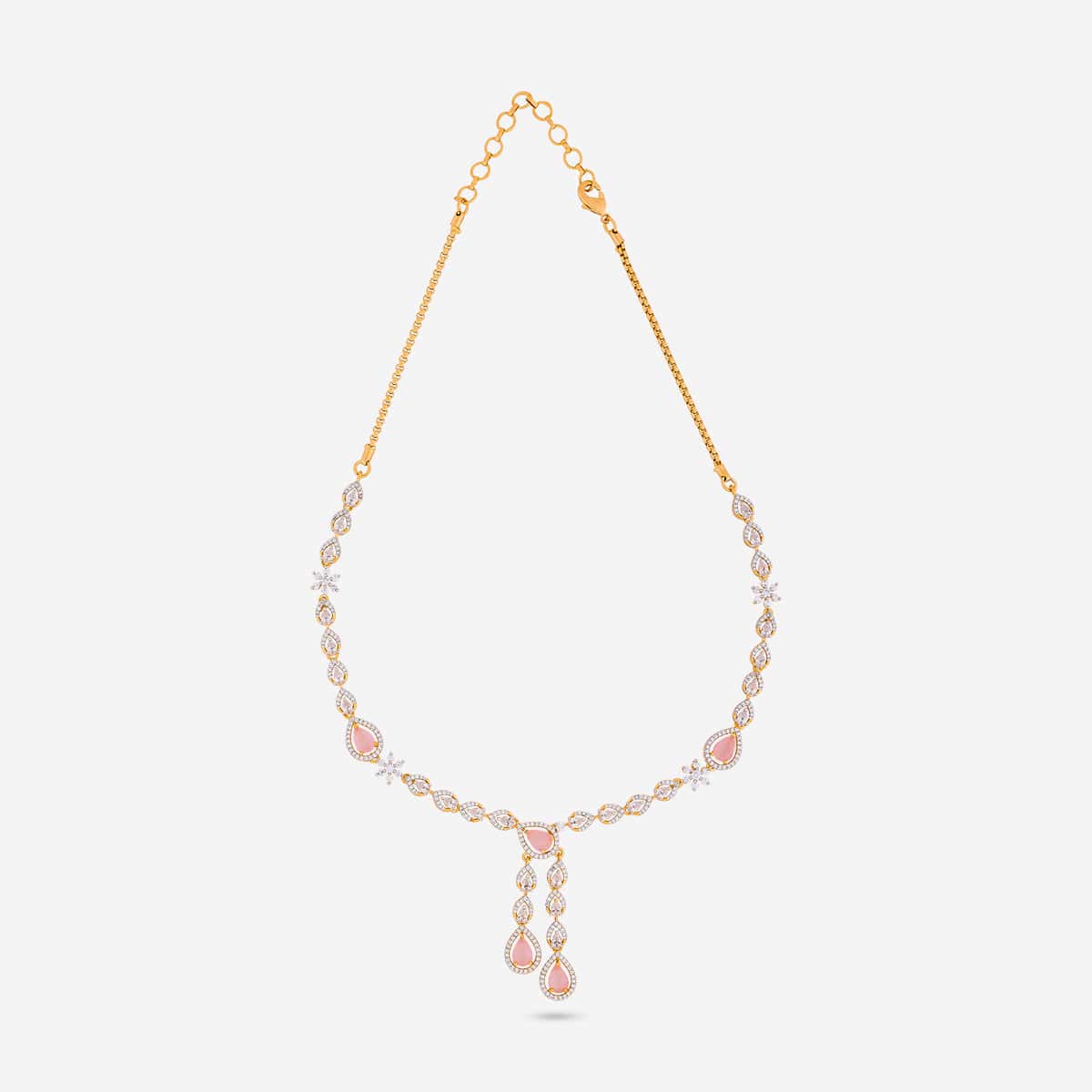 Zircon Necklace Zircon Necklace 190826