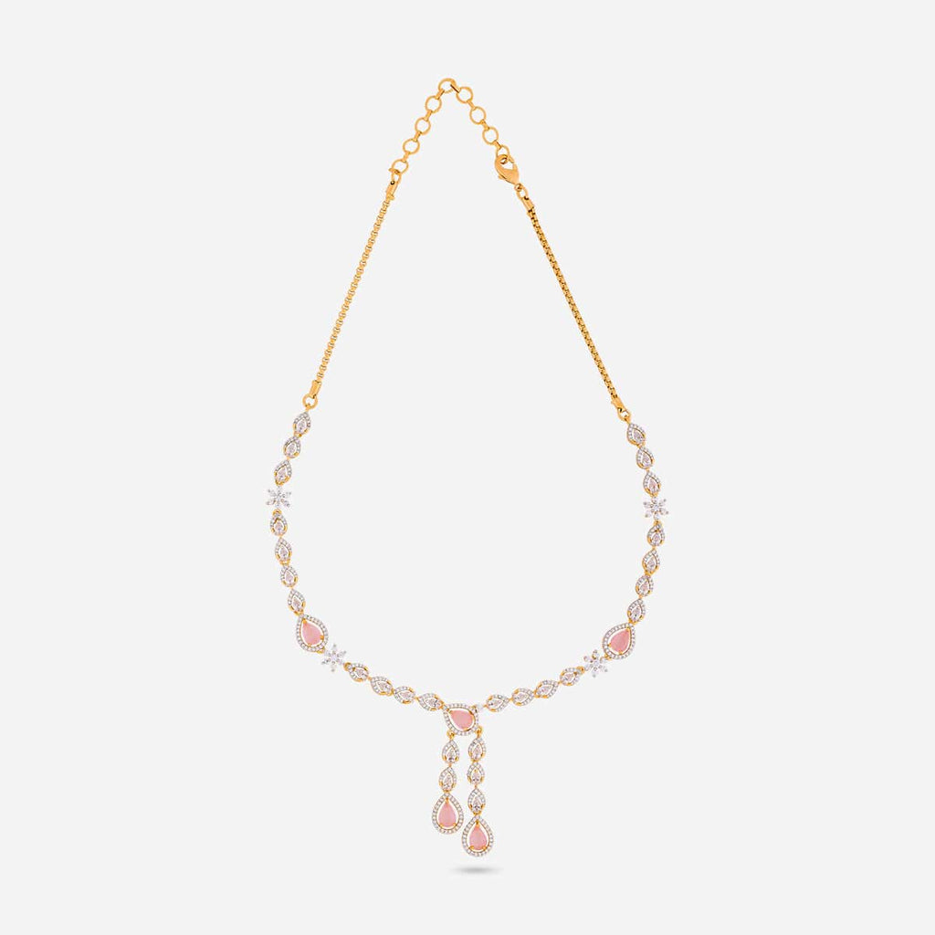 Zircon Necklace Zircon Necklace 190826