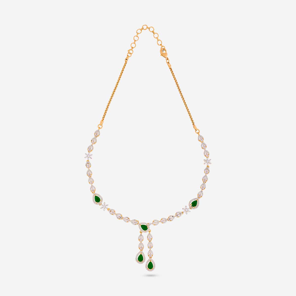 Zircon Necklace Zircon Necklace 190826