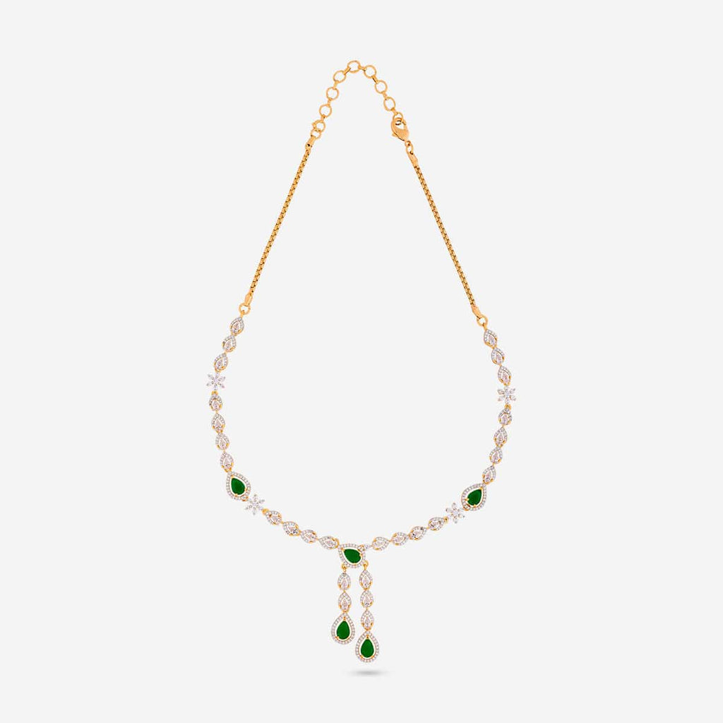 Zircon Necklace Zircon Necklace 190826