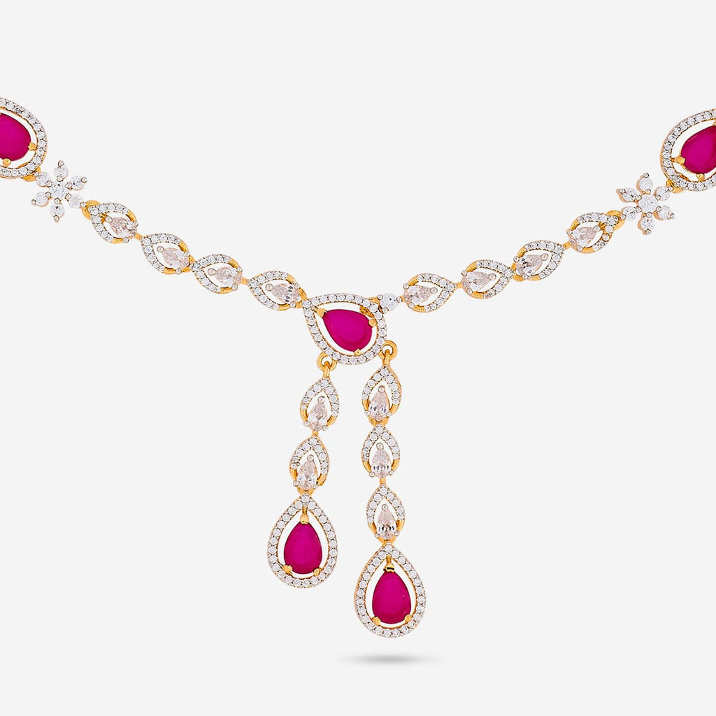 Zircon Necklace Zircon Necklace 190826