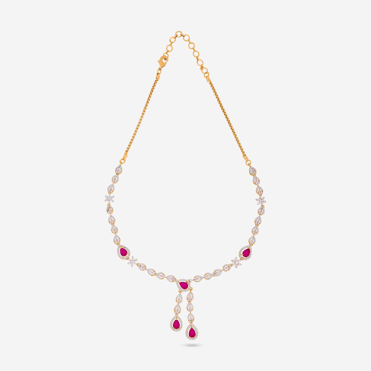 Zircon Necklace Zircon Necklace 190826