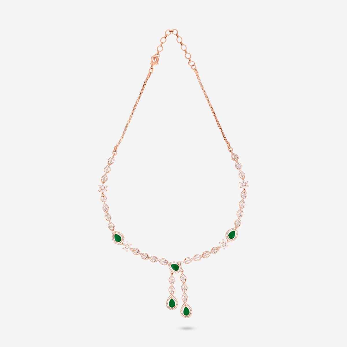 Zircon Necklace Zircon Necklace 190826