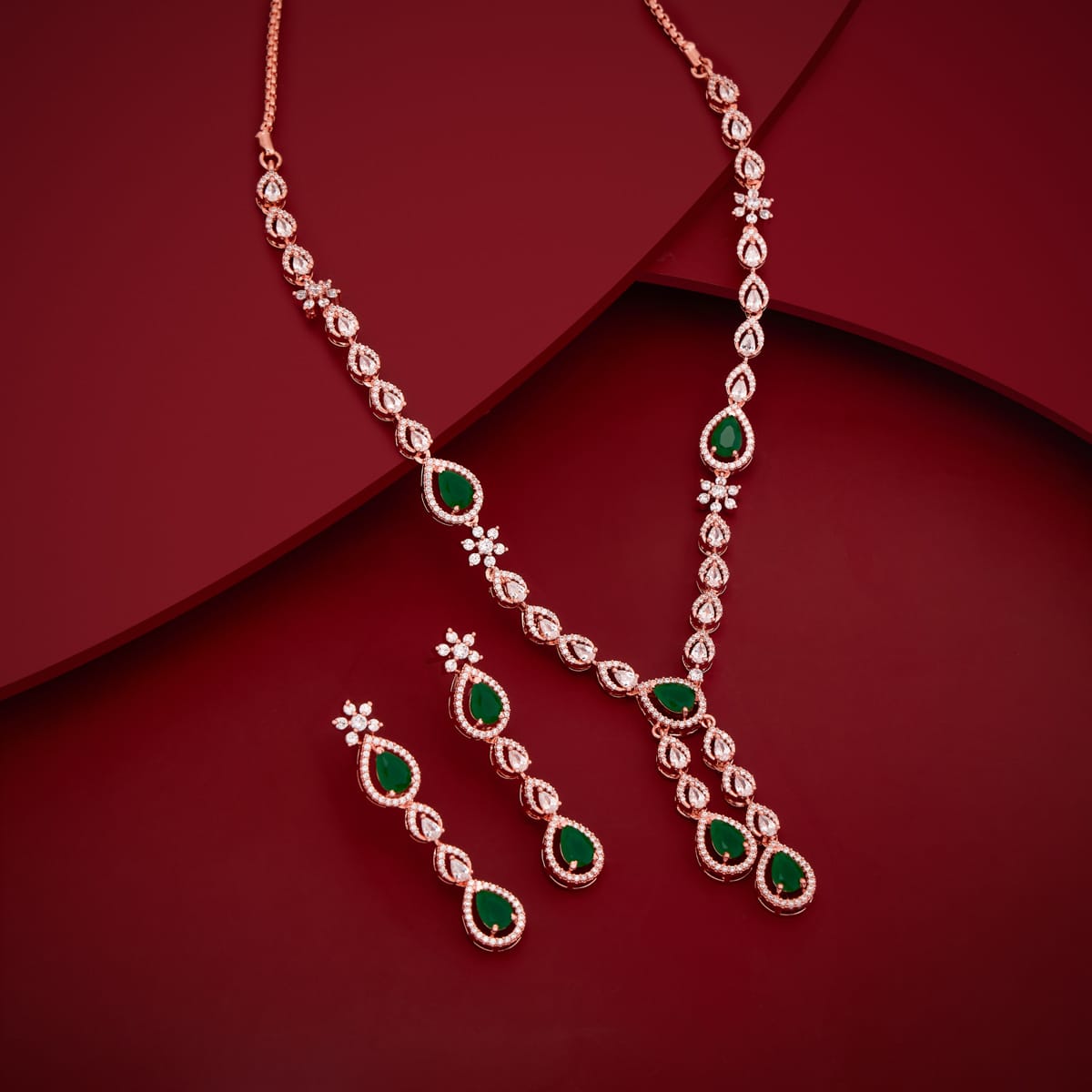 Zircon Necklace Zircon Necklace 190826
