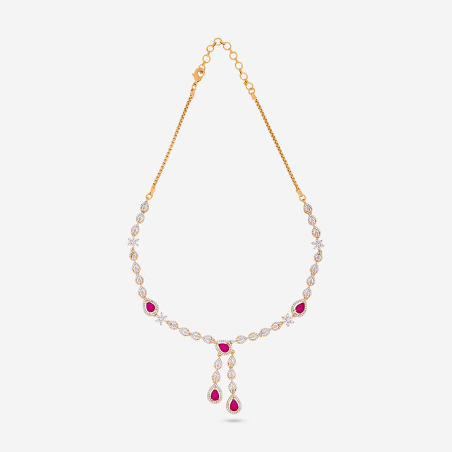 Zircon Necklace Zircon Necklace 190826