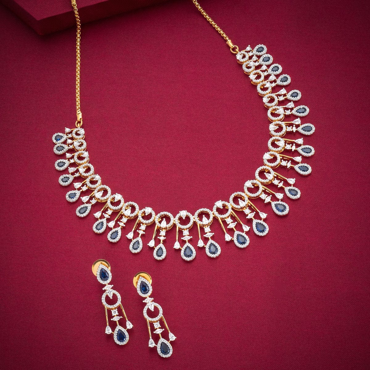 Zircon Necklace Zircon Necklace 190827